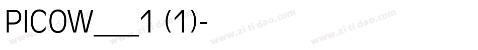 PICOW___1 (1)字体转换